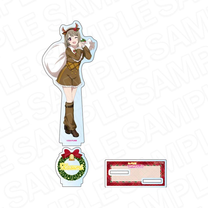 ラブライブ!虹ヶ咲學園スクールアイドル同好會（Love Live! 虹咲學園學園偶像同好會） 中須かすみ 亞克力立牌 馴鹿風服裝 ver.