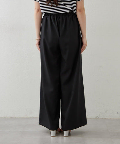 兩件套 WZIP 荷葉邊馬甲 闊腿褲套裝