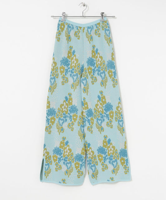 TAN AQUATIC PLANT PANTS