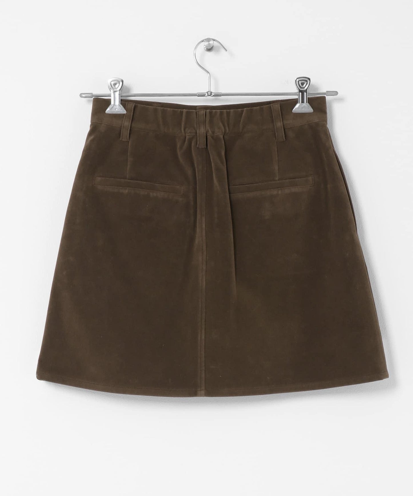 2WAY裹身設計 迷你半身裙