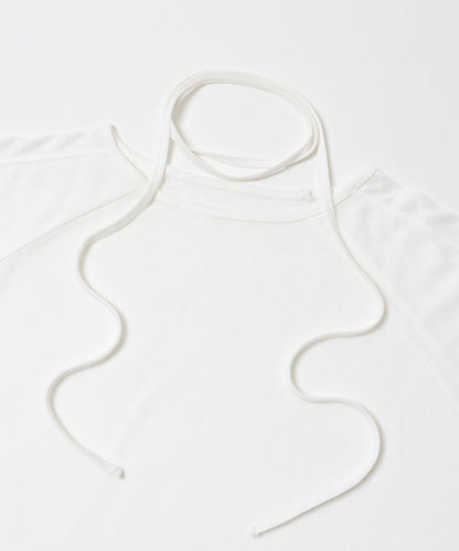 透肌寬鬆設計 配肩帶 上衣