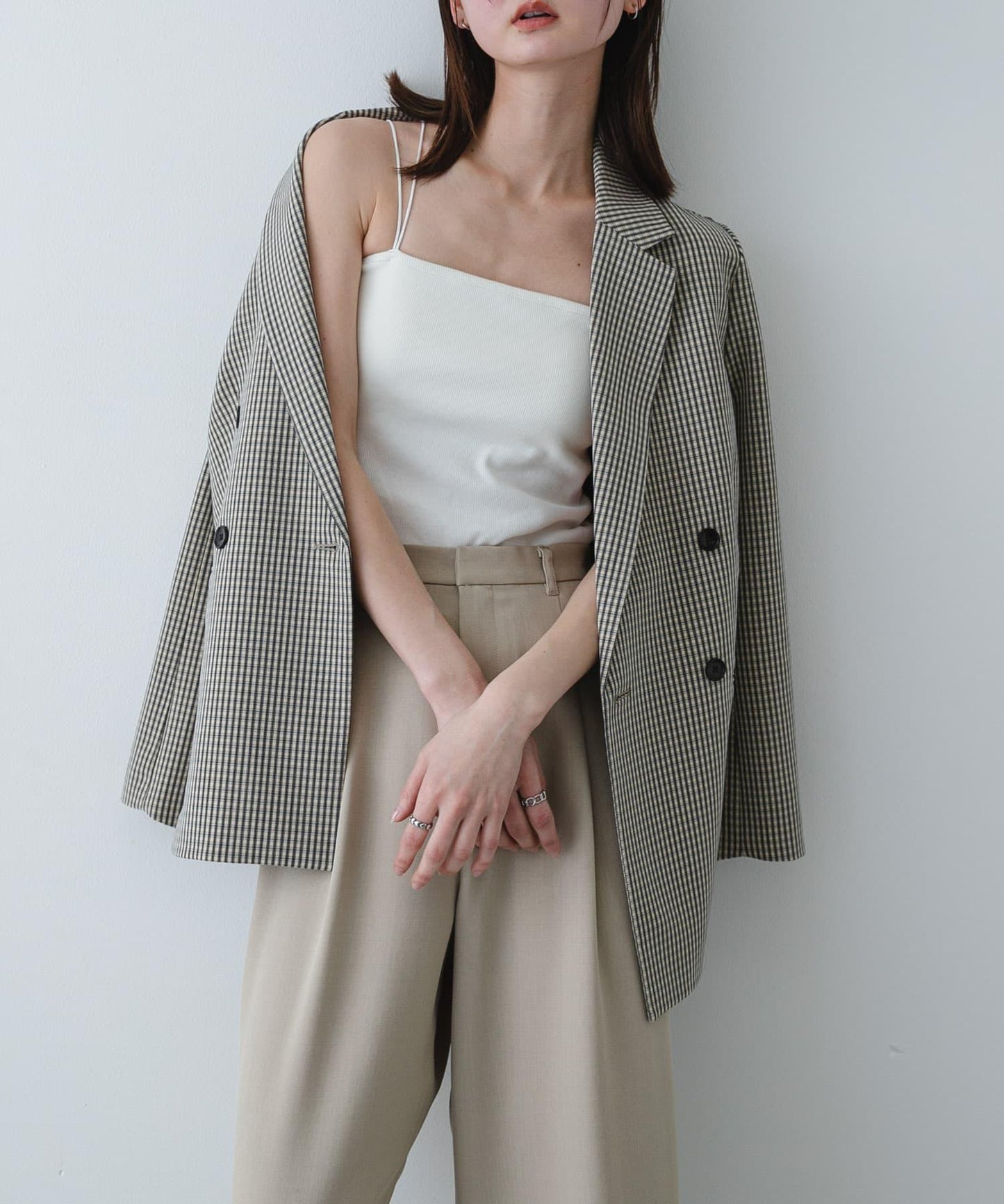 雙肩帶 帶胸墊 吊帶背心