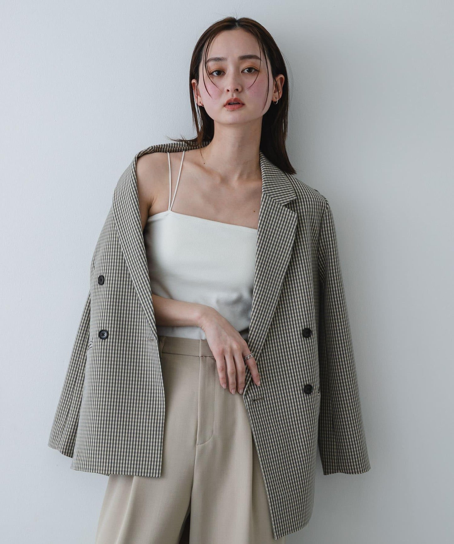 雙肩帶 帶胸墊 吊帶背心