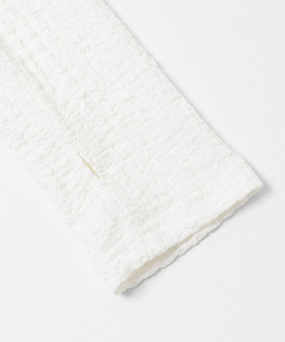 抽褶設計剪裁 針織開衫