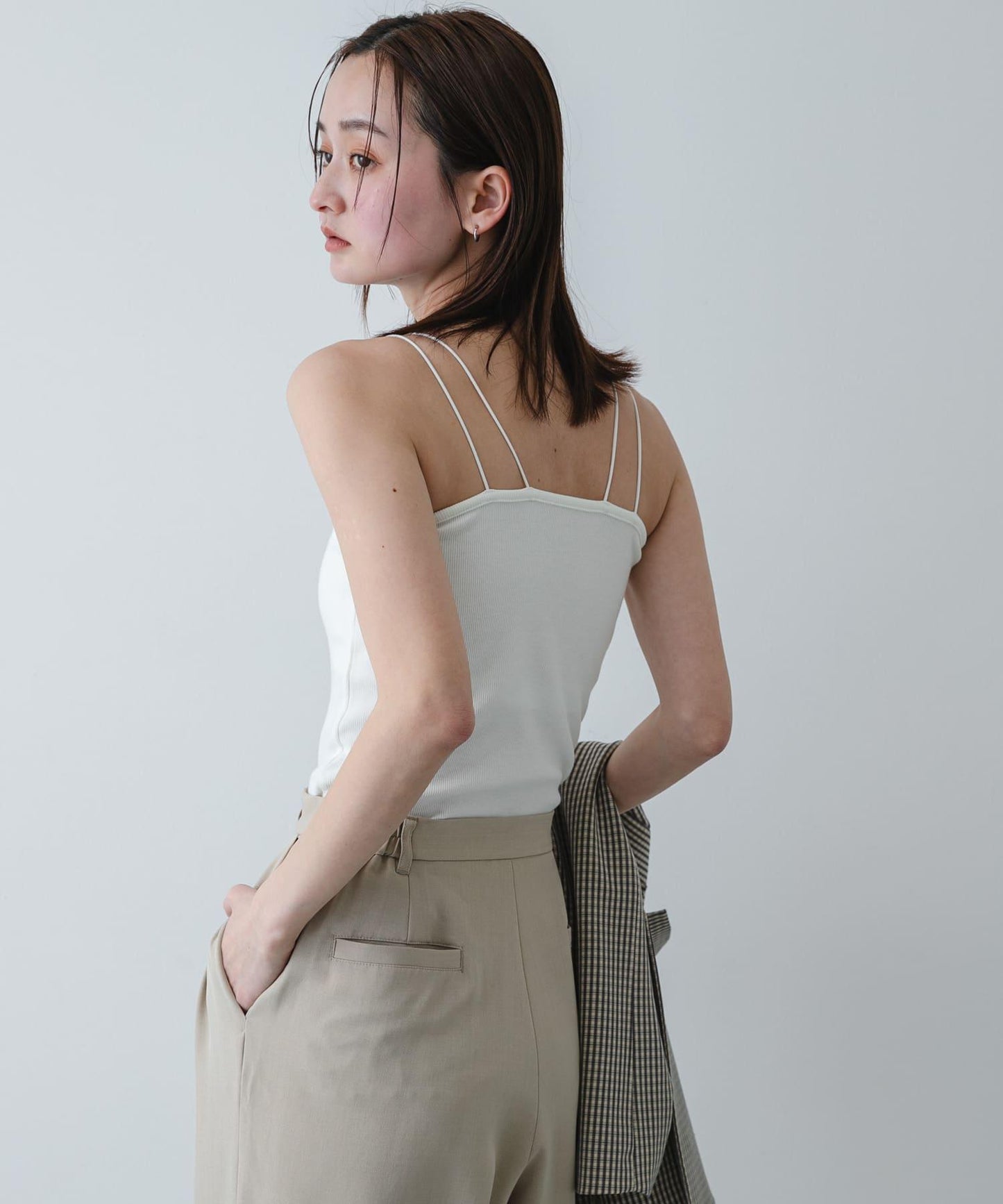 雙肩帶 帶胸墊 吊帶背心