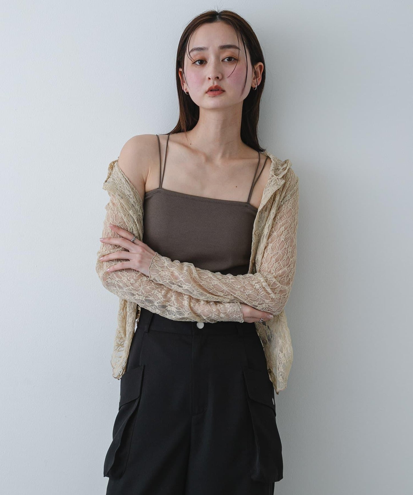 雙肩帶 帶胸墊 吊帶背心