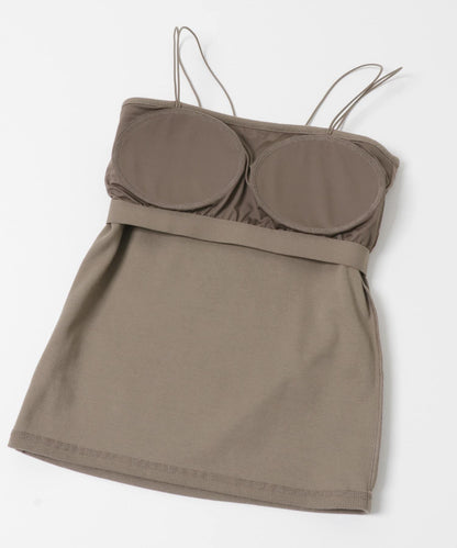 雙肩帶 帶胸墊 吊帶背心