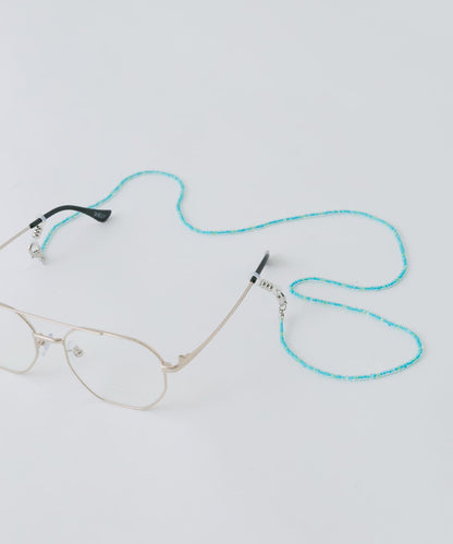 透明珠串眼鏡鏈