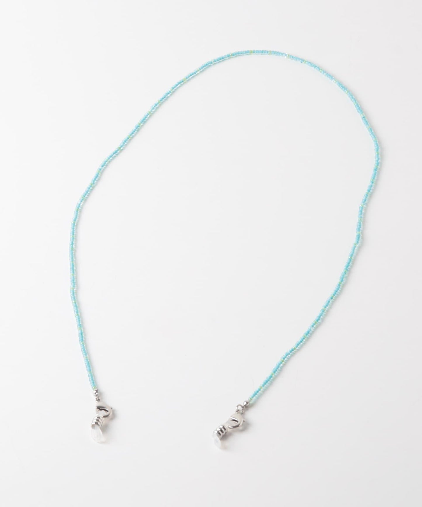 透明珠串眼鏡鏈