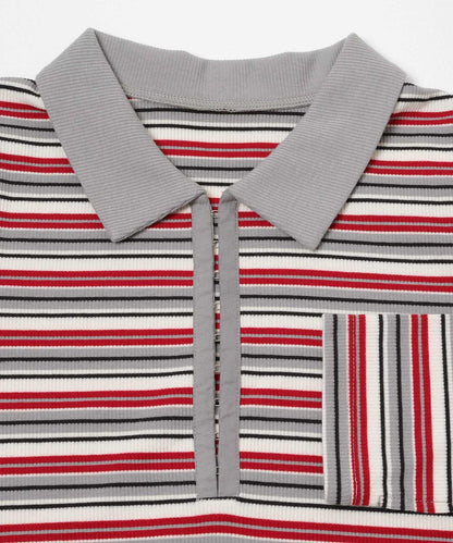 有領按扣設計 連衣裙