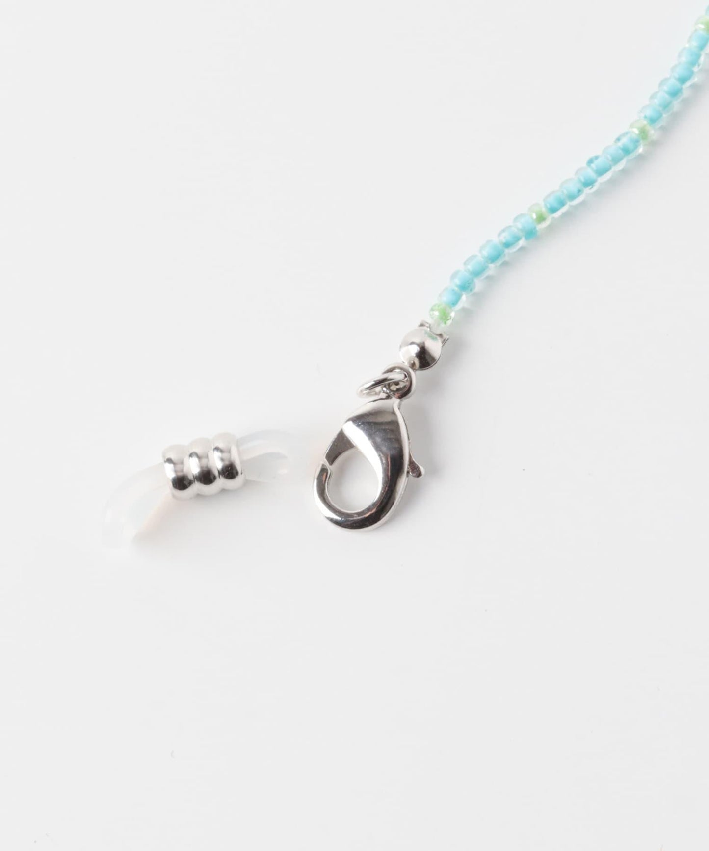 透明珠串眼鏡鏈