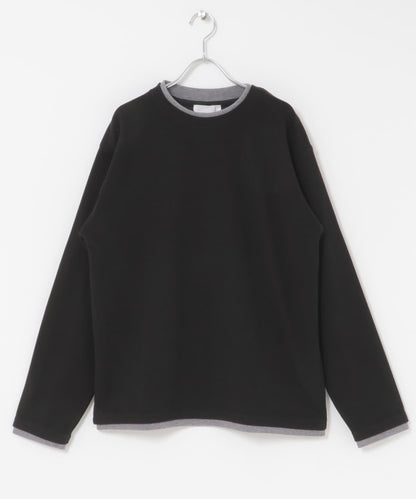 假兩件設計 長袖T恤