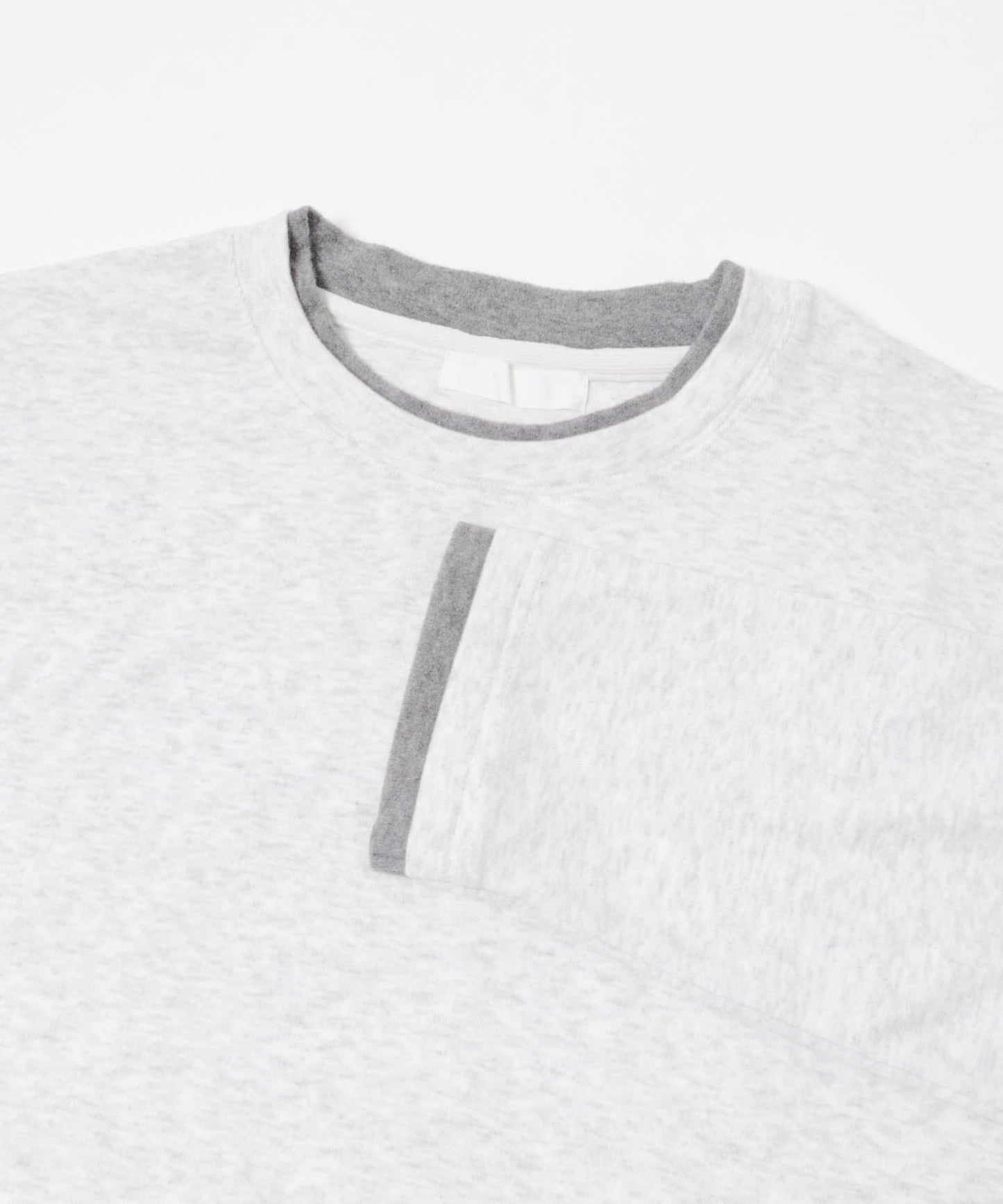 假兩件設計 長袖T恤