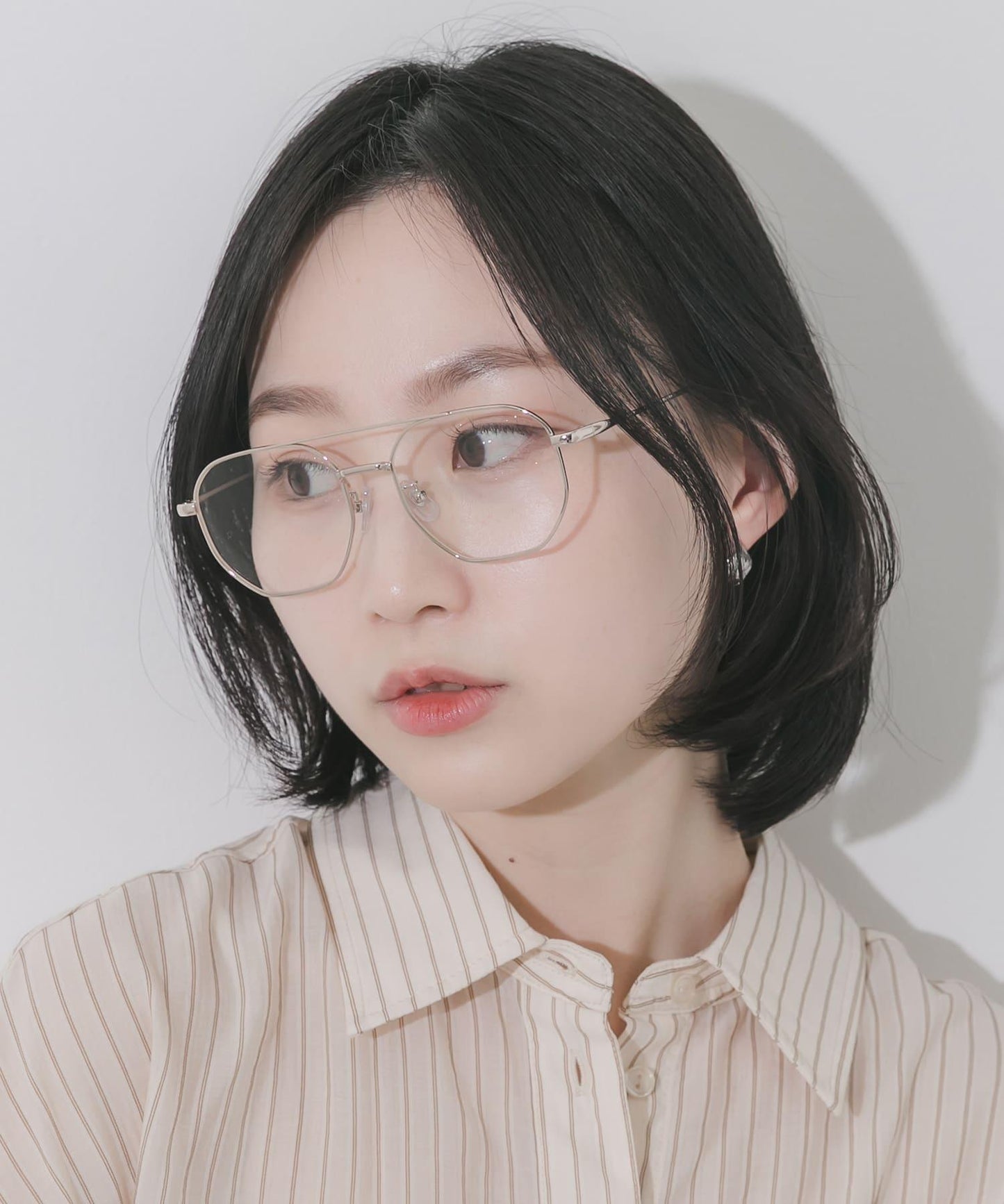 雙梁設計 平光眼鏡