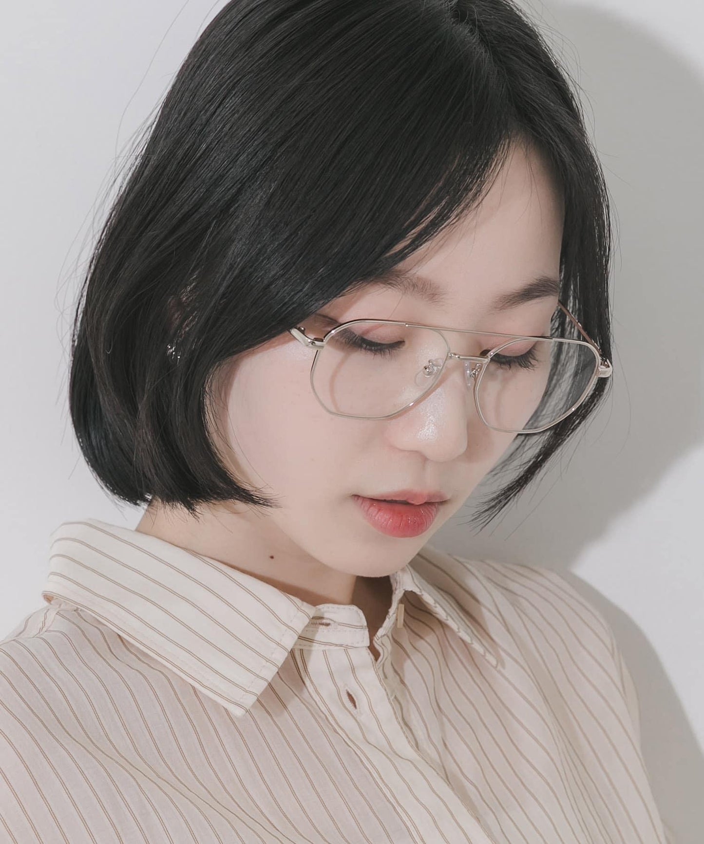 雙梁設計 平光眼鏡