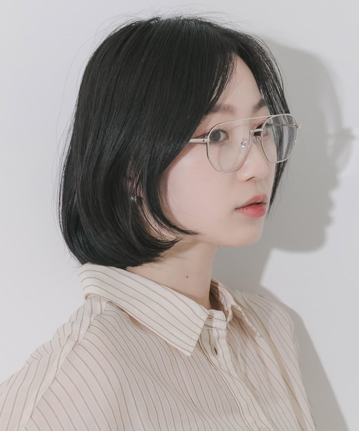 雙梁設計 平光眼鏡