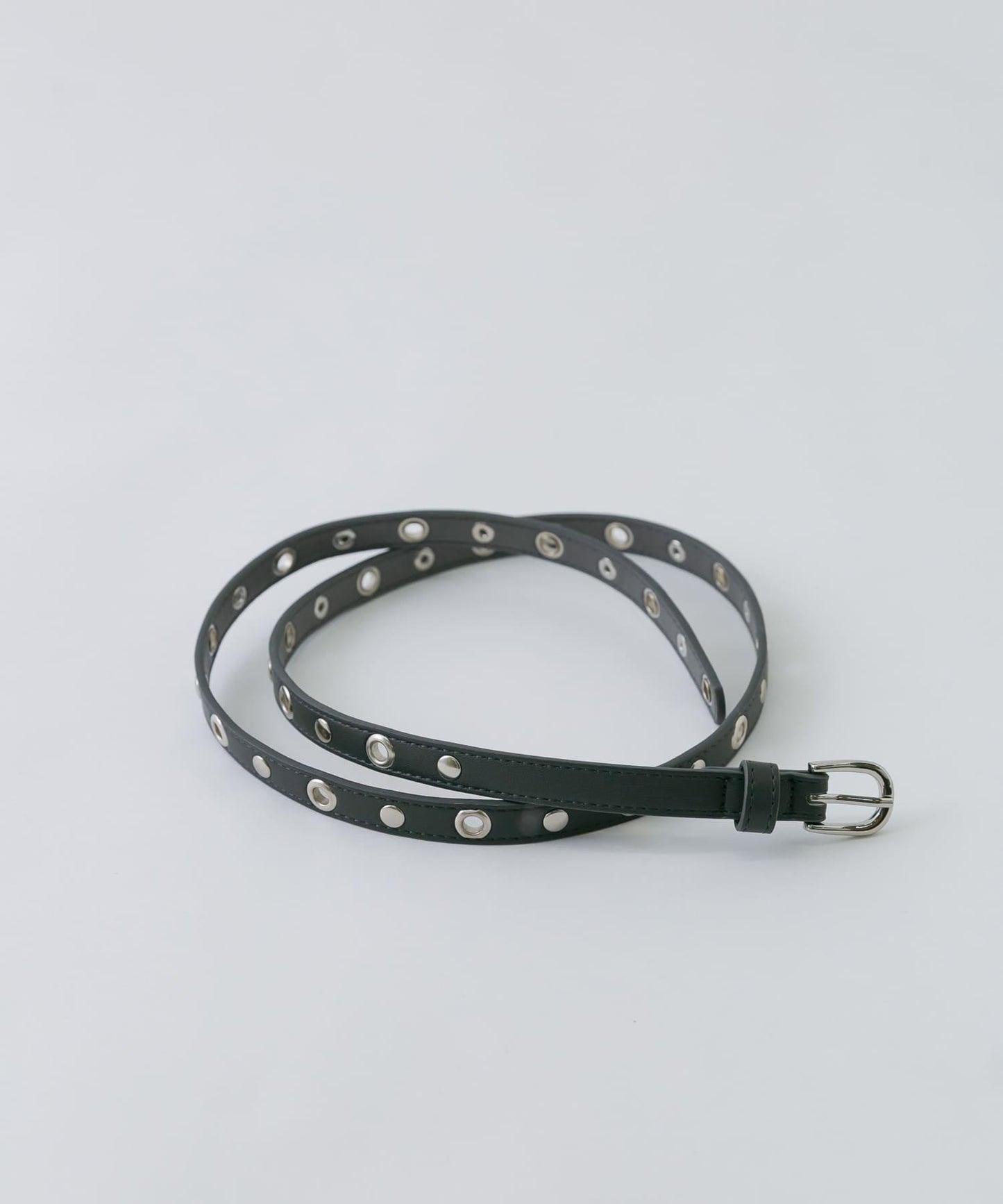 細版金屬孔設計腰帶