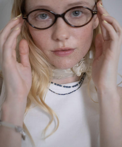 花卉圖案三角絲巾