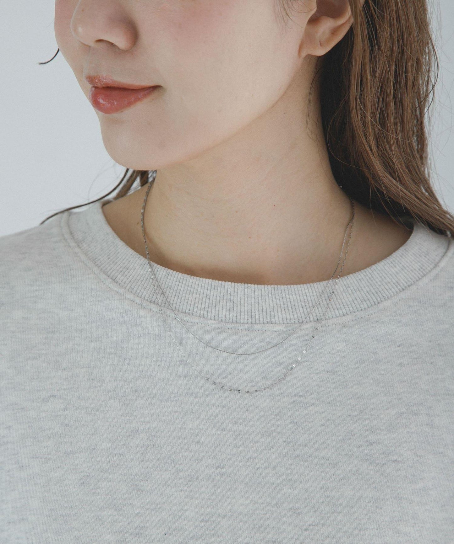 不鏽鋼 雙層細款 項鍊