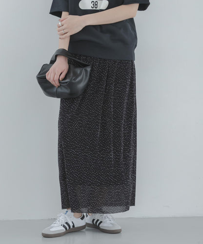 微褶設計 半身裙（網絡）