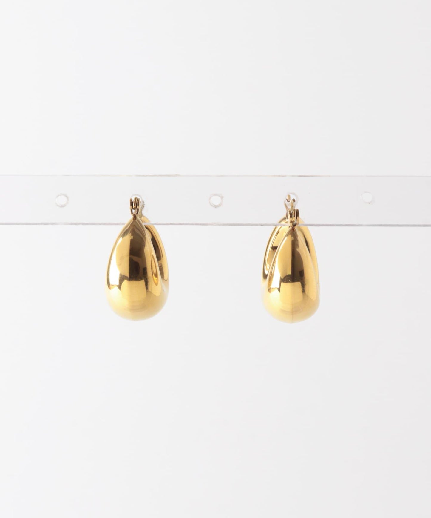 不鏽鋼厚款圓環耳飾