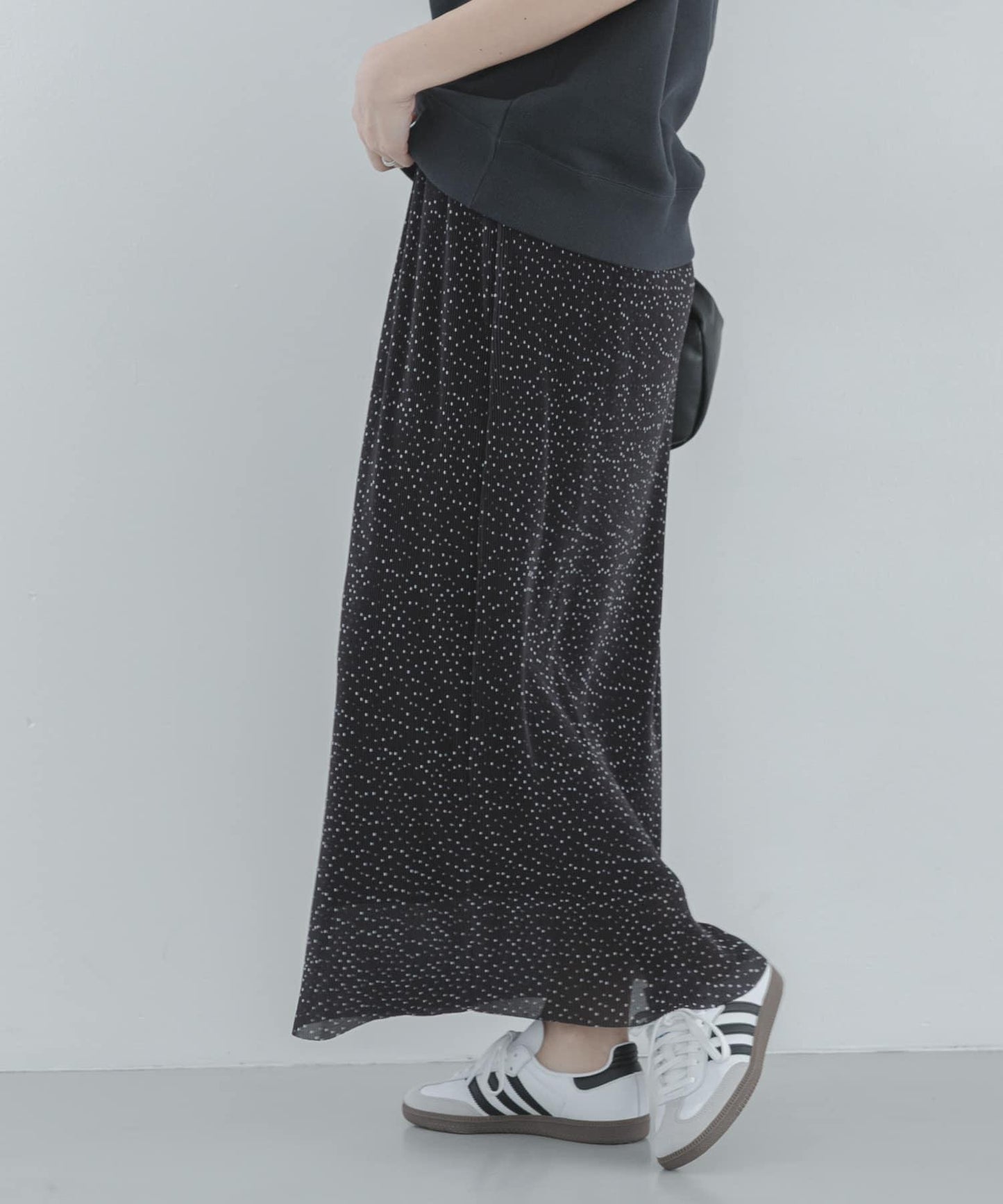 微褶設計 半身裙（網絡）