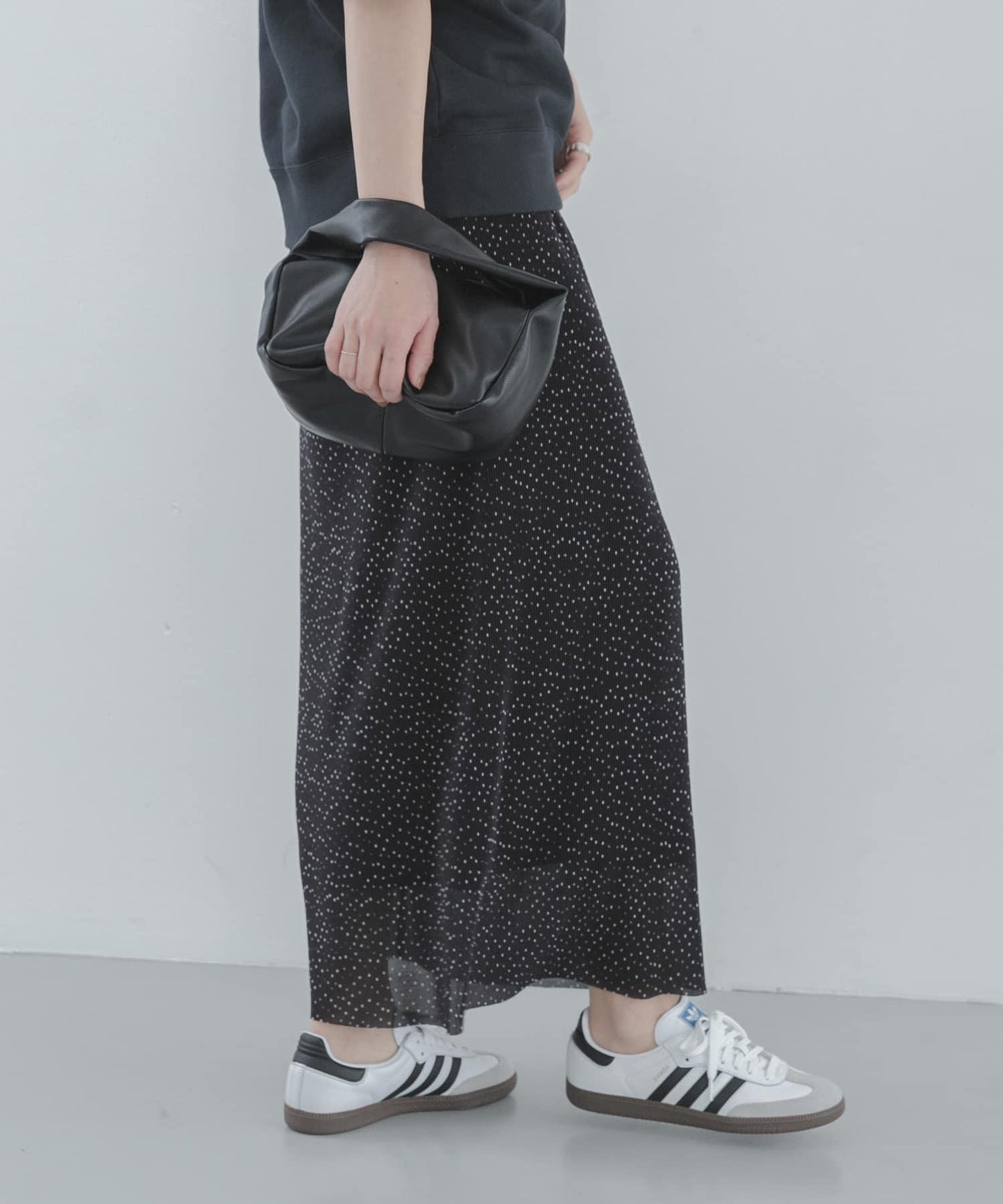 微褶設計 半身裙（網絡）