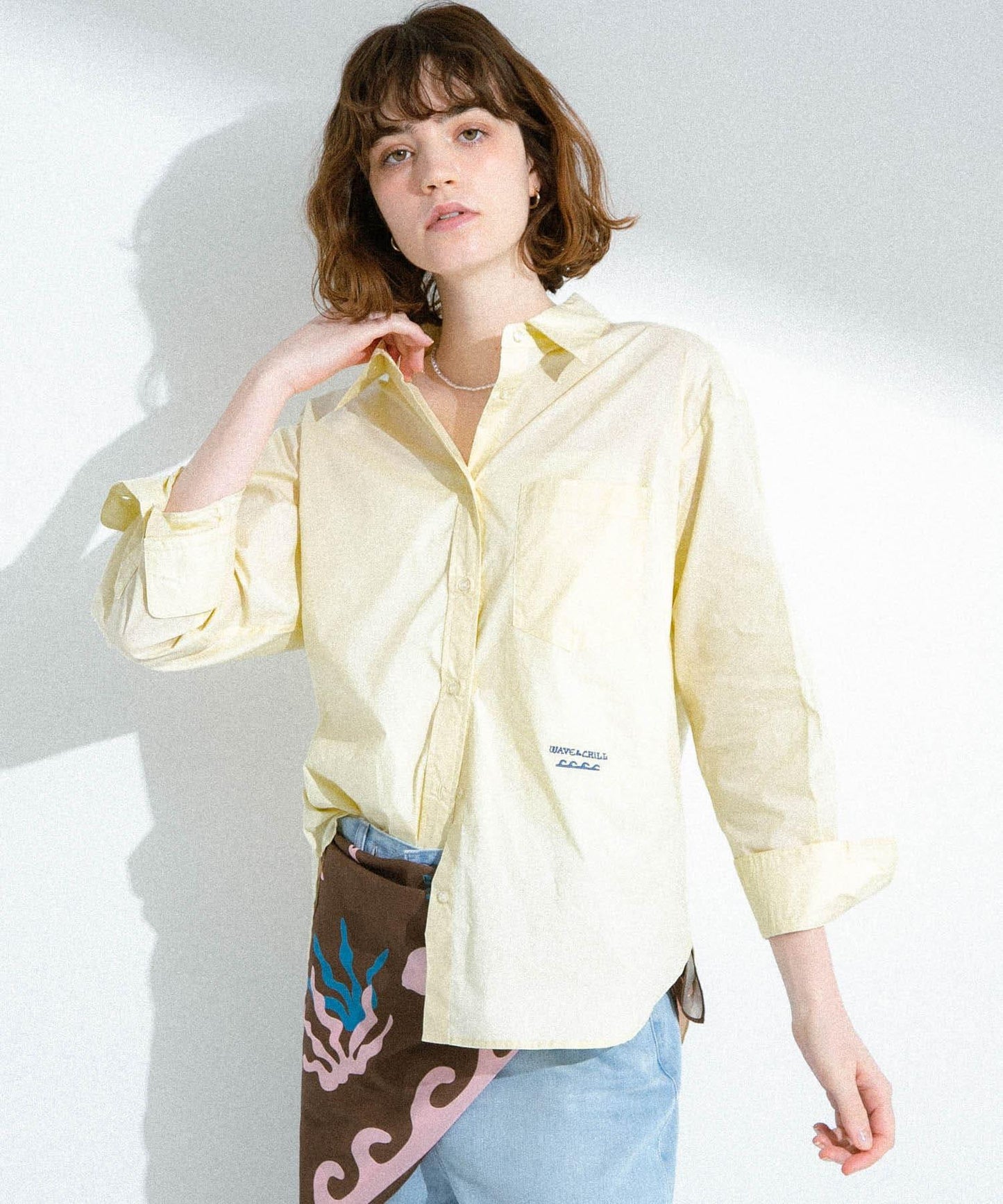 TOYAMEG 聯名刺繡襯衫