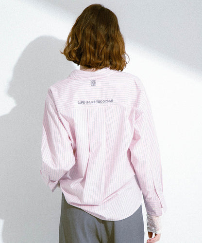 TOYAMEG 聯名刺繡襯衫