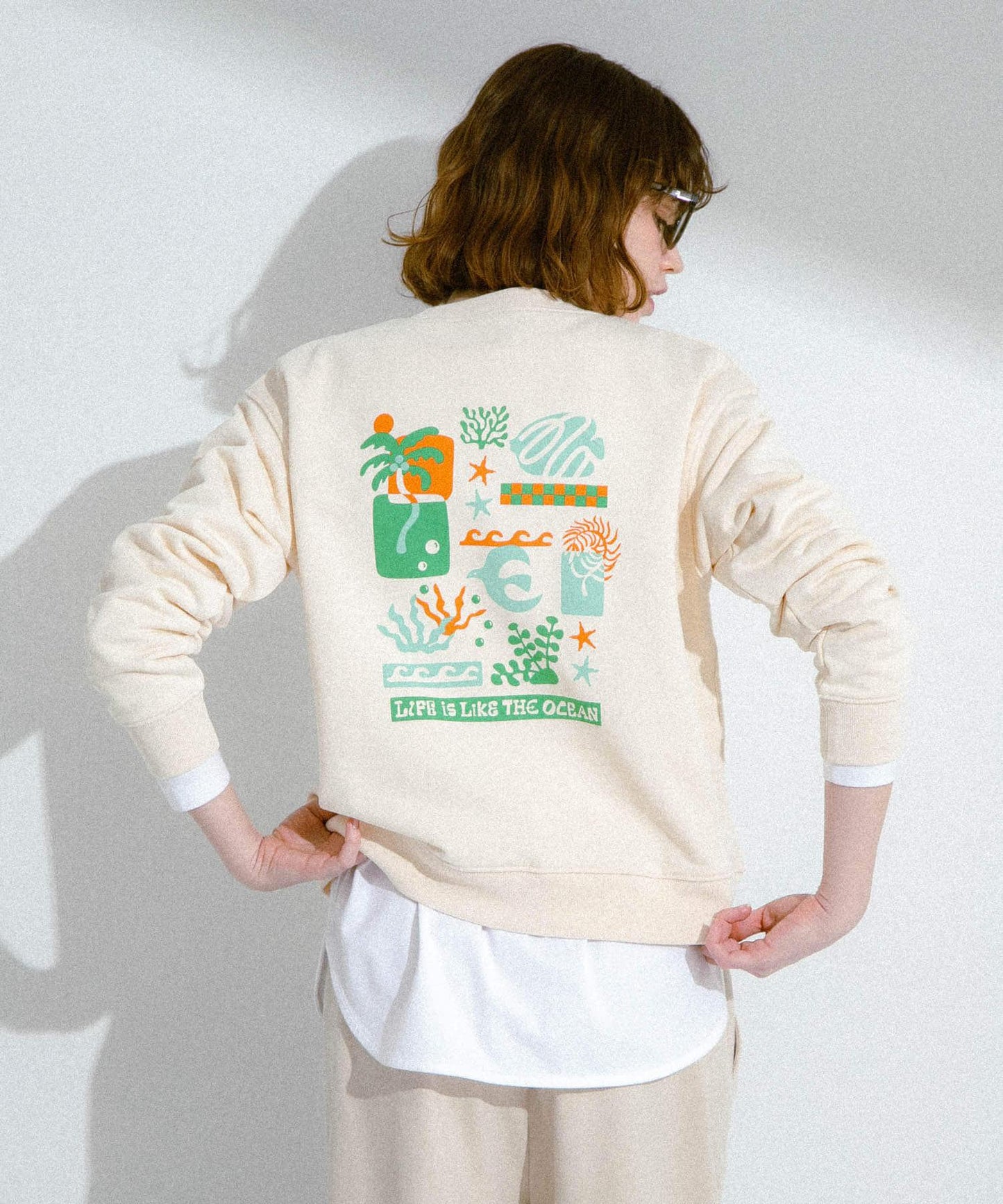 TOYAMEG聯名 藝術印花 衛衣