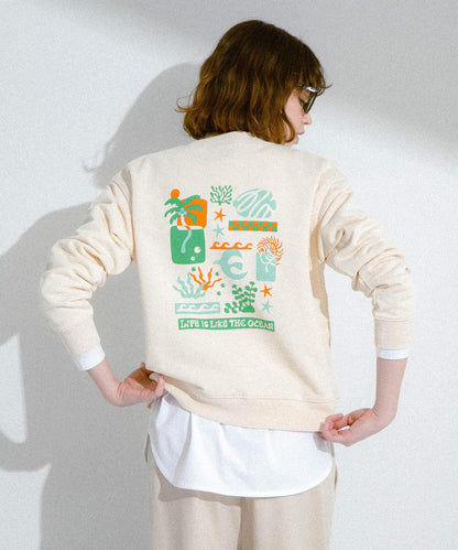 TOYAMEG聯名 藝術印花 衛衣