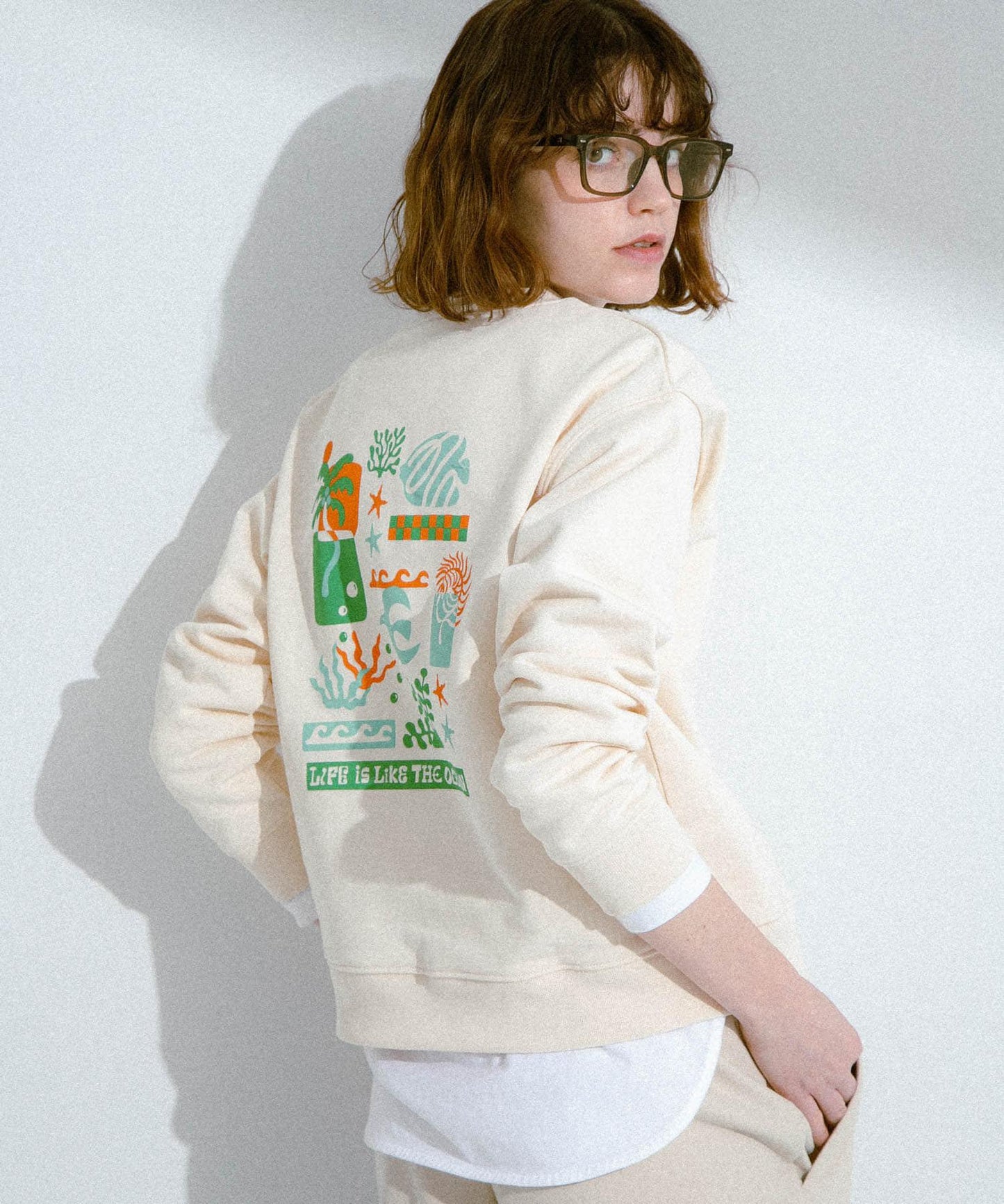 TOYAMEG聯名 藝術印花 衛衣