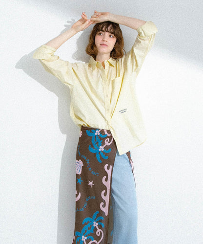 TOYAMEG 聯名刺繡襯衫