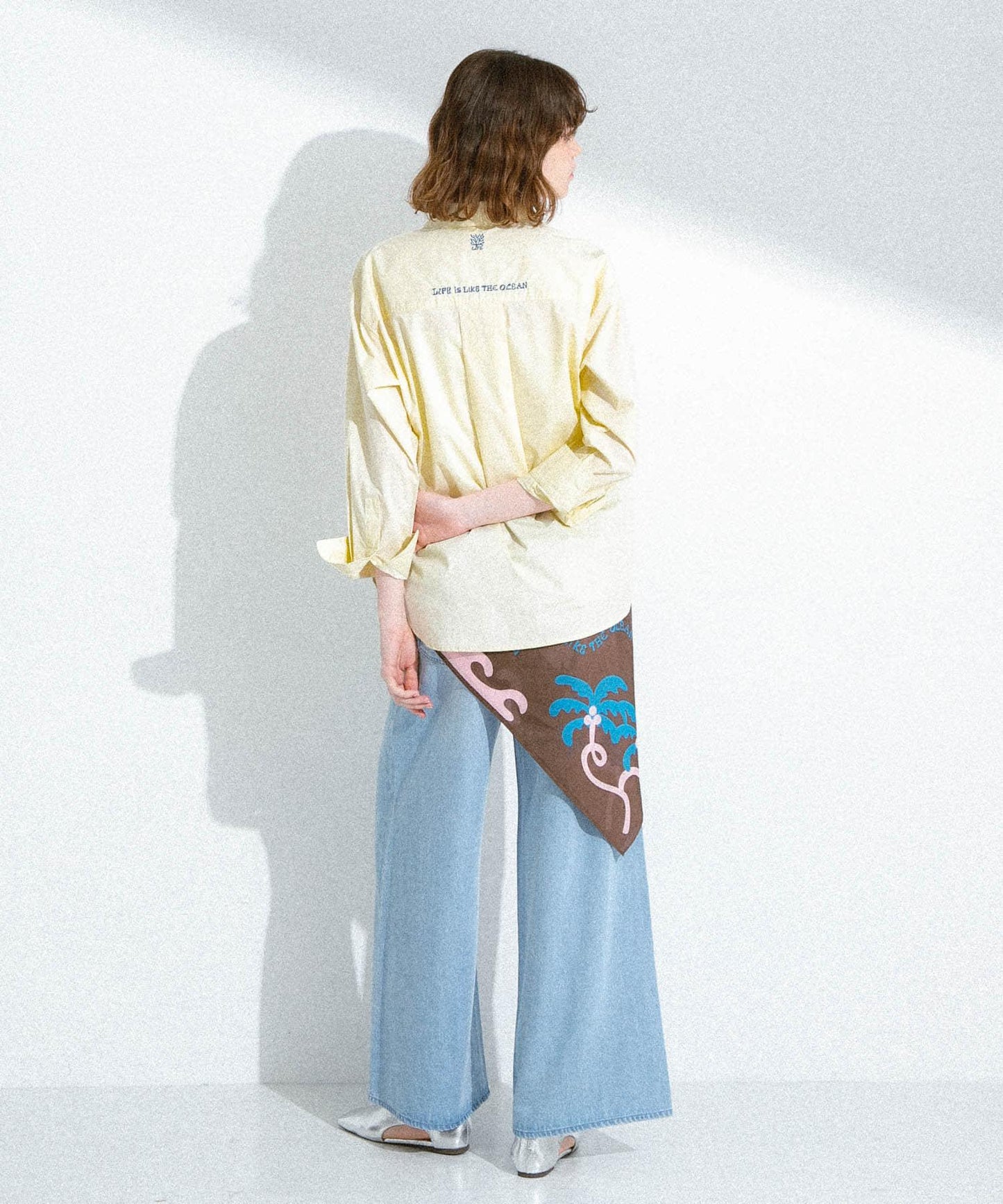 TOYAMEG 聯名刺繡襯衫