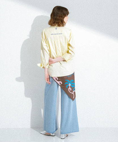 TOYAMEG 聯名刺繡襯衫