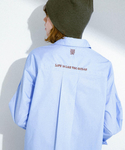 TOYAMEG 聯名刺繡襯衫