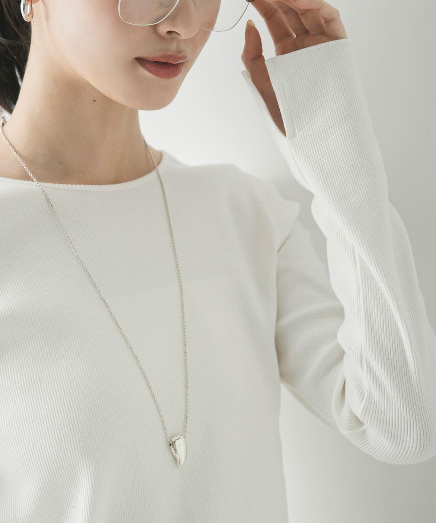 彈力羅紋打底上衣