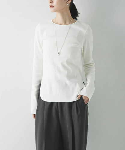 彈力羅紋打底上衣