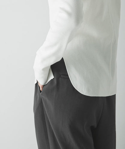 彈力羅紋打底上衣