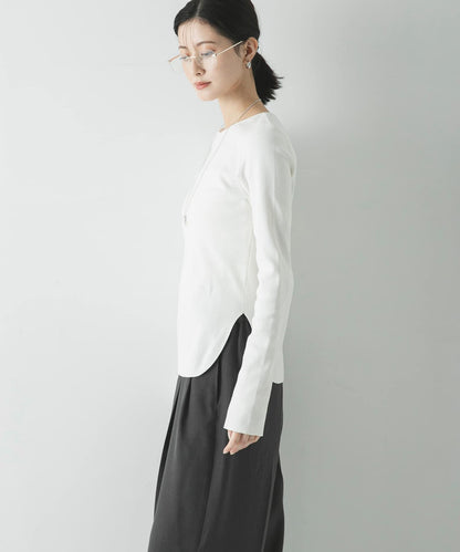 彈力羅紋打底上衣