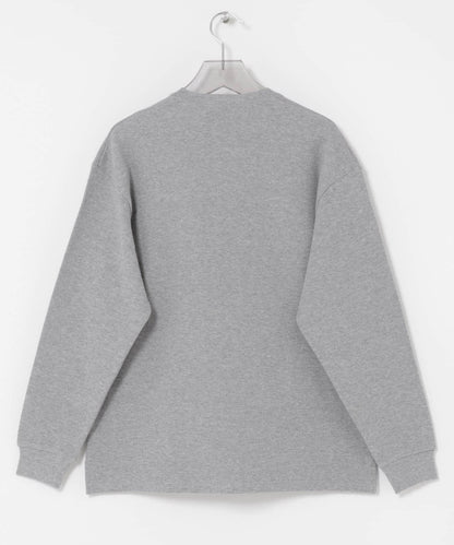 UR TECH 密織華夫 亨利領 長袖T恤