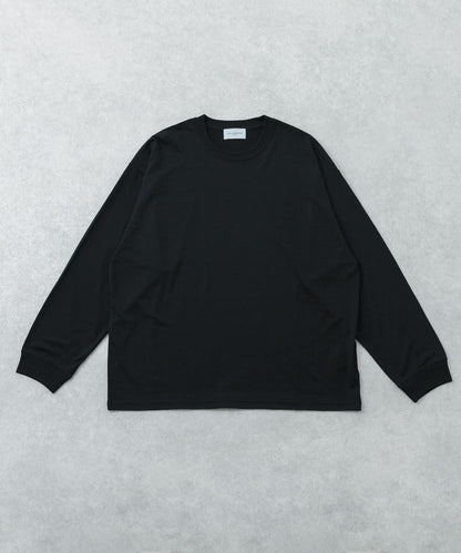 new basic WASHABLE MERINO WOOL LONG-SLEEVE 長袖上衣