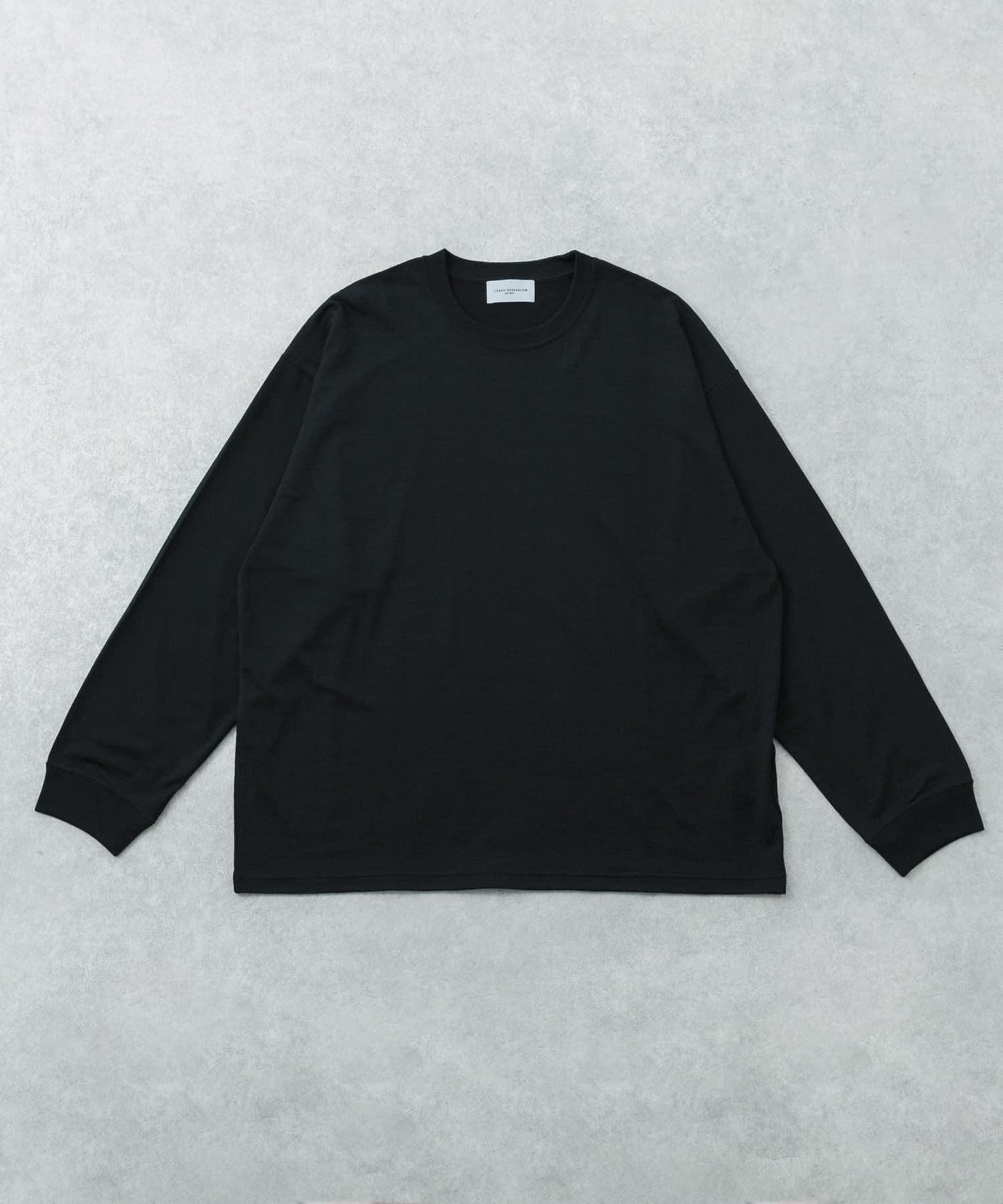 new basic WASHABLE MERINO WOOL LONG-SLEEVE 長袖上衣