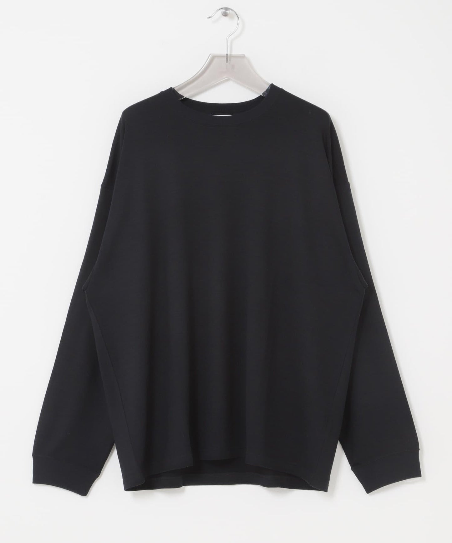 new basic WASHABLE MERINO WOOL LONG-SLEEVE 長袖上衣