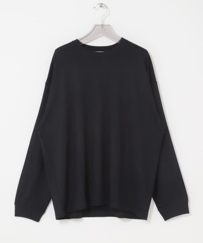 new basic WASHABLE MERINO WOOL LONG-SLEEVE 長袖上衣