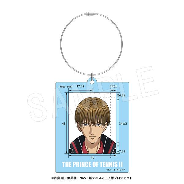 《新網球王子》（新網球王子） 日吉若 護照照片指南鑰匙扣