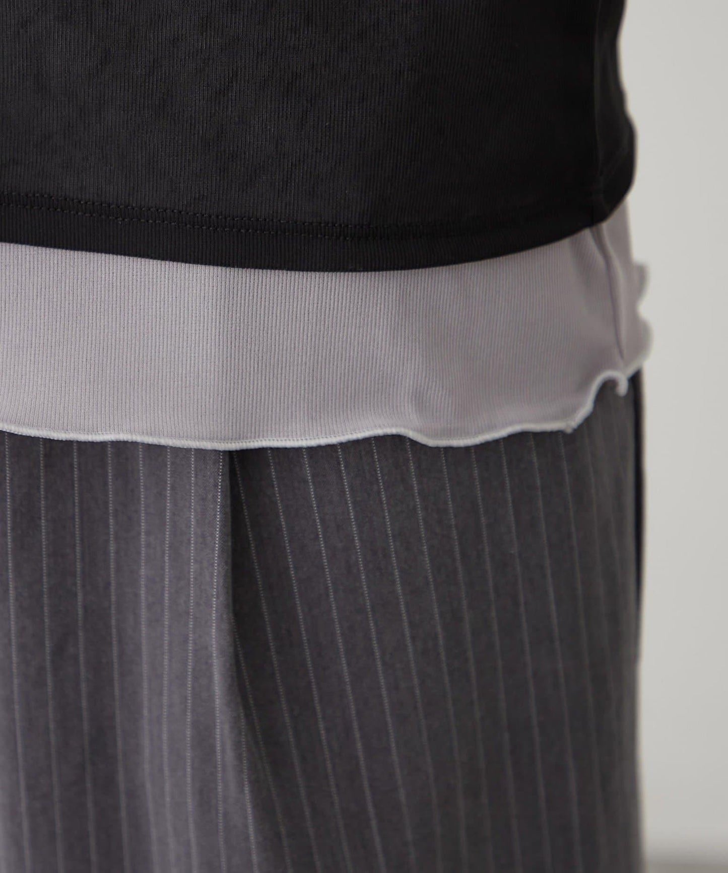 疊穿透膚長袖T恤