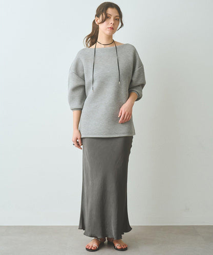 露肩 空氣層面料 套頭上衣