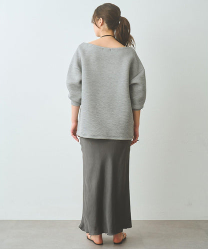 露肩 空氣層面料 套頭上衣