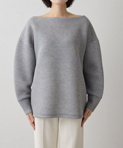 露肩 空氣層面料 套頭上衣